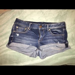 AE jean shorts, size 8!